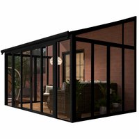 Invernaderos Prefabricados Modernos Personalizados para Exteriores, Villa, Apartamento, Balcón, Jardín, Habitación, Aluminio, Doble Vidrio Templado, Ecológico