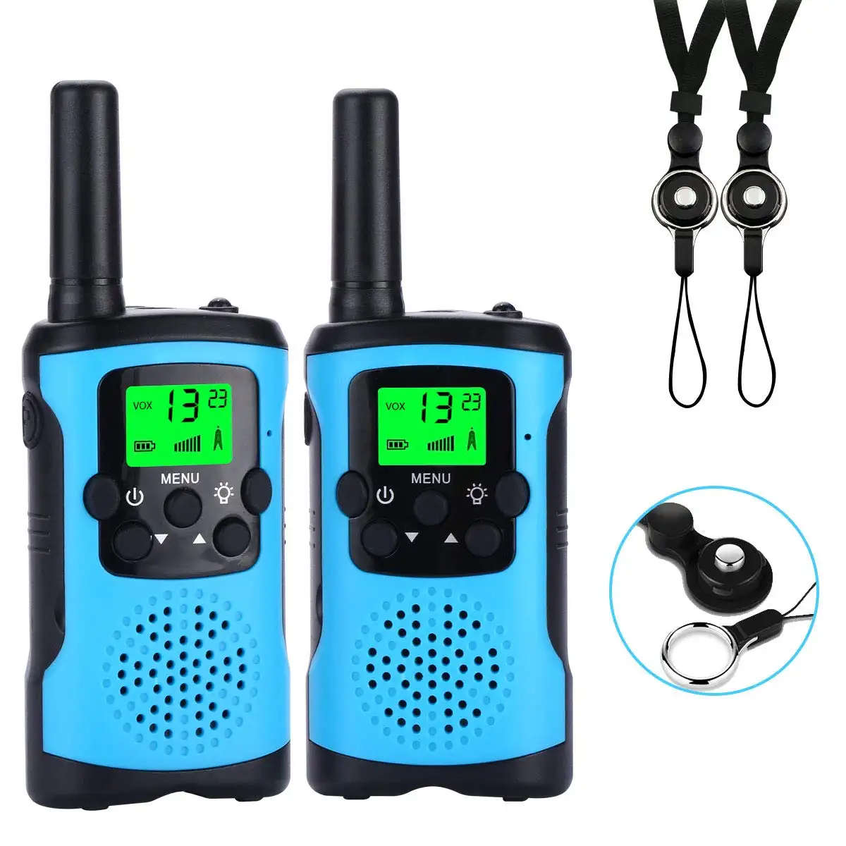 T340 Unlicensed Kids Walkie Talkie with CE RED fit for T388 BF-T3 Talkabout TLKR T42 T62 T82 0.5W PMR446 Toy Walk Talk