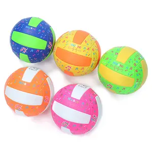 Ballon de <span class=keywords><strong>volley</strong></span>-<span class=keywords><strong>ball</strong></span> de plage en PVC souple de bonne qualité à bas prix - Product Image 1