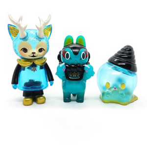 <strong>Customize</strong> Transparent Sofubi <strong>Custom</strong> Made Figurine Pvc Cheap Small Plastic Toys Figure - Product Image 4