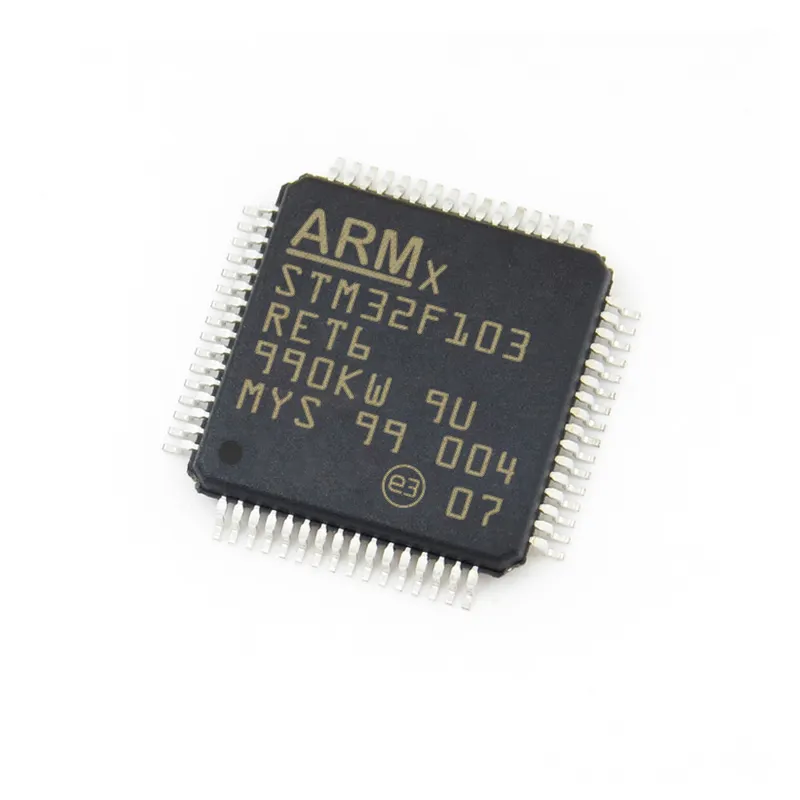 ALL SERIES STM32F103 Original Microcontroller chips IC MCU 32BIT 512KB FLASH 64LQFP STM32F103RET6