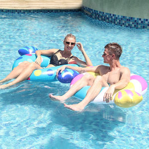 39" Inflatable <b>Candy</b> PVC Swimming Ring Tubes Customizable Colors & Logo Adult Summer Water <b>Toys</b> - Product Image 5