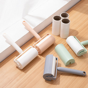 <b>Lint</b> <b>Roller</b> Portable With Lid For Clothes 50 Tear Paper Core Plastic Material - Product Image 2