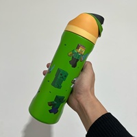 Gourde isotherme de sport 24oz en acier inoxydable 304 à double paroi, haute qualité, anti-fuite, avec paille, écologique
