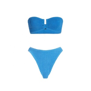 Fabricants <span class=keywords><strong>de</strong></span> maillots <span class=keywords><strong>de</strong></span> <span class=keywords><strong>bain</strong></span> TW Maillots <span class=keywords><strong>de</strong></span> <span class=keywords><strong>bain</strong></span> en tissu recyclé Maillots <span class=keywords><strong>de</strong></span> <span class=keywords><strong>bain</strong></span> bikini plissés texturés personnalisés sur l'océan - Product Image 5
