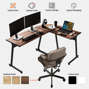 Vente en Gros Usine Bureau Gamer Ordinateur Table de Jeu en L pour Gaming - Product Image 3