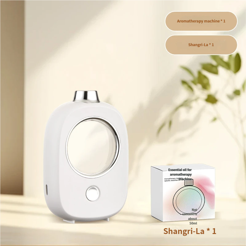 Diffuseur d'arômes plaqué argent et Shangri-La