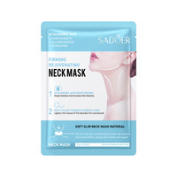 Propre marque Swan Neck Care Masque pour le cou Hydratant Effets nourrissants Réduction des rides du cou Caractéristiques Collagène Algues Glycérine Visage