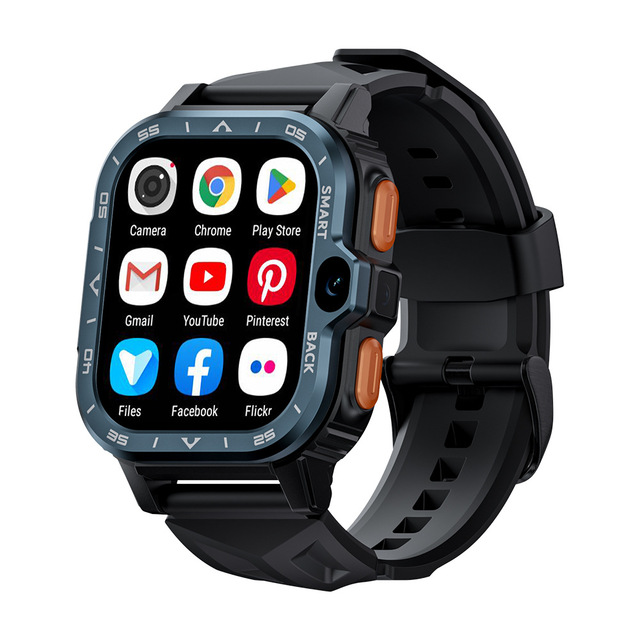 Appllp 4 Smart Watch 4g Android 8.1 4+64gb 2.02" Screen Waterproof Video Phone Call Wifi Gps Camera 5mp Smartwatch