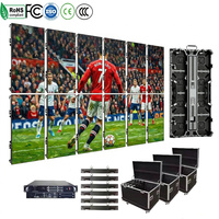 HD Su Geçirmez LED Ekran P1.56/P1.95/P2.6/P2.97/P3.91/P4.81 Duvara Monte Edilebilir Kiralık Sahne Dev Reklam Açık Hava LED Ekran