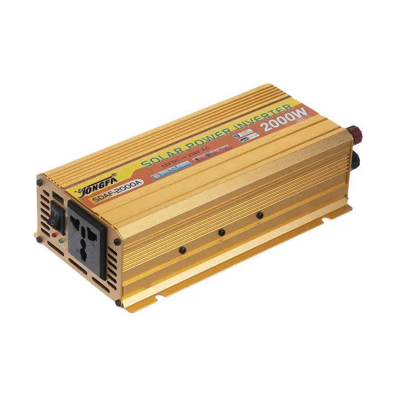 YongFa SDAF-2000A Smart Power Inverter 2000 watt 2000w DC 12V to AC 220V Change DC to AC Electrical Current