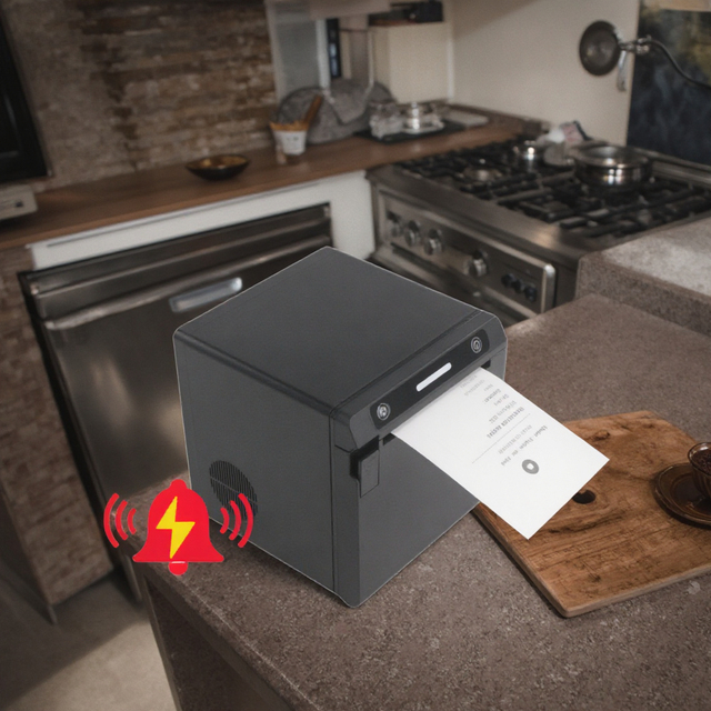 Milestone MHT-P80G 80mm Auto Cutter Thermal Receipt Printer 203/300dpi 300mm/s SDK Stock Kitchen Restaurant Retail POS Systems