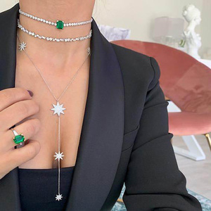 Fashion Jewelry Wholesale Northstar Charm <strong>Pendant</strong> <strong>Long</strong> Chain Y Lariat Chain Sexy Women Summer Jewelry Cz Star <strong>Necklace</strong> - Product Image 6