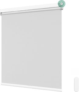 Motorized Roller Blinds with Remote Control for Windows, Blackout Smart Roller Shade, Battery Powered Electric Smart Blind - Product Image 1