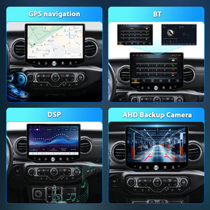 Accesorios de Pantalla de Radio 2DIN de 11.5 Pulgadas con Snapdragon 665 para Jeep Wrangler 2018-2022, Android 13, Pantalla Táctil IPS, Carplay Inalámbrico - Product Image 5