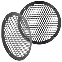 Grille de haut-parleur perforée en aluminium sur mesure pour équipement audio