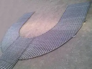 Irregular Steel Grating With Special Shapes And For Special Use