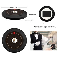 Système d'appel sans fil professionnel pour restaurant en Chine : bouton d'appel de table pour client, montre-récepteur pour serveur, système d'appel par bipeur