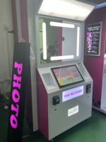 JLJ Selfie ayna fotoğraf kabini yazıcı makinesi periyodik yükseltme programı arayüzü özelleştirilebilir Logo DSLR Photobooth Pod kameralar