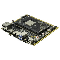 ROC-RK3588-PC komputer Mini octa-core 64-bit, komputer OS Mini 8K AI RAM 4GB/8GB/16GB mendukung Android Debian Ubuntu