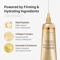 Crème pour les yeux PDRN, sérum pour les yeux au peptide rose, crème raffermissante anti-cernes, niacinamide et squalane, fabricant de produits de soin de la peau