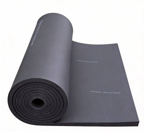 Manufacturer Fire Resistant NBR Rubber Insulation Board 30mm Foam Panel for Industrial Refrigeration Pipeline - Product Image 1