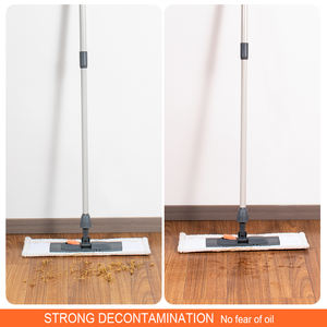 HOLAMOPA Balai Plat Réglable 2 Coussinets Lavables Poteau en Fer Conception Légère - Product Image 4