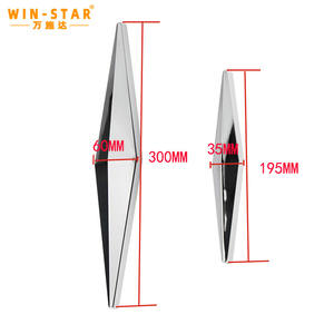 WINSTAR, precio de fábrica, plástico plateado, 300mm, soporte de sofá para manija de Silla, tapicería dorada, accesorios de muebles de plástico - Product Image 6