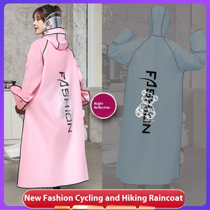 2025 Usine Direct Logo Personnalisé EVA Imperméable Poncho De Pluie Imperméable pour Adultes <span class=keywords><strong>Imperméables</strong></span> pour hommes et femmes avec plusieurs couleurs - Product Image 2