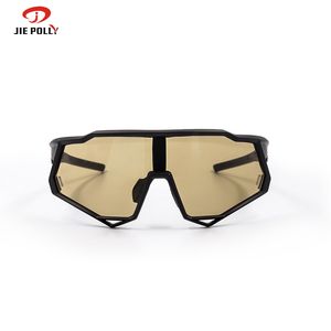 JIEPOLLY OEM Logo personnalisé fabricant coupe-vent polarisé sécurité sport lunettes lunettes cyclisme vélo lunettes de soleil v - Product Image 1