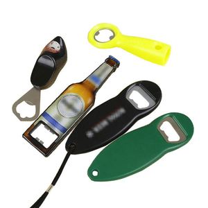 Décapsuleur de bouteille de bière et de vin personnalisé avec logo promotionnel - Design moderne, sérigraphie, plastique, métal, portable, cuisine - Product Image 5