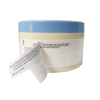 Impression en pile d'étiquettes pliantes adhésives personnalisées à décoller autocollants double couche
