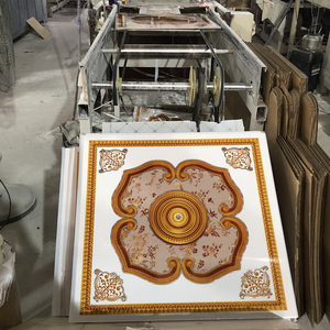 Chất lượng cao trang trí nội thất chống ẩm chức năng dập nóng <span class=keywords><strong>PVC</strong></span> Bảng điều chỉnh gạch Trần <span class=keywords><strong>PVC</strong></span> với thiết kế mới - Product Image 3