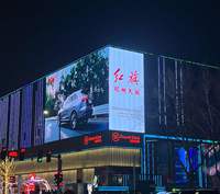Écran LED grand format à taux de rafraîchissement élevé 10mx5m 9mx6m, affichage mural LED P5