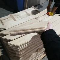 Europea sólida de madera de roble de madera de Chevron suelo húngaro Punto de Parquet