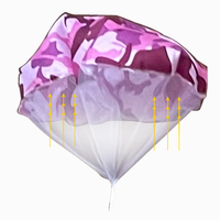 Fabrication prix main lancer Mini jouer Parachute parachutiste jeux de plein air jouets volants pour enfants avec figurine soldat