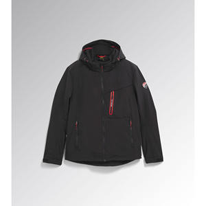 Chaqueta Softshell Diadora Ducati Negra Impermeable Corte Regular Protección Contra el Frío Costuras Soldadas Talla M - Product Image 1