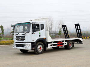 Camion plateau Dongfeng D9 4X2 avec échelle métallique arrière pour le chargement, camion <span class=keywords><strong>de</strong></span> transport <span class=keywords><strong>de</strong></span> voitures à vendre - Product Image 2