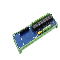 Carte d'extension de module de relais Raspberry PI 4B/3B + 8 voies 5V avec support d'isolation optocoupleur pour PLC