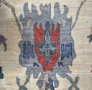 Personnalisable fait à la main 9 'x 12' 3 'turc Oushak doux laine tapis pour salon exercice prière pique-nique voiture utilisation - Product Image 1