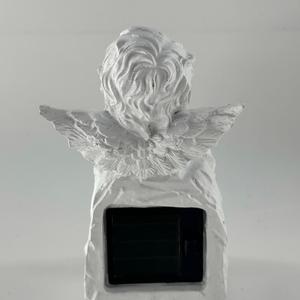 ประติมากรรมนางฟ้าเรซิ่นปรับแต่งได้ งานฝีมือประดับสวนพลังงานแสงอาทิตย์ ไฟ LED พลังงานแสงอาทิตย์ กันน้ำ IP44 แสงส่อง 360 องศา ใช้แบตเตอรี่ AA - Product Image 6