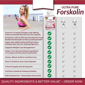 ยาฟอร์สโกลินบริสุทธิ์แคปซูลฟอร์สโกลินสารสกัดจาก <span class=keywords><strong>forskolin</strong></span> - Product Image 4