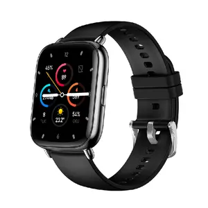 Smartwatch esportivo Smartwatch Monitoramento da frequência cardíaca, temperatura corporal, sono, tela quadrada