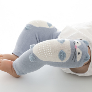 Chaussettes longues pour bébé, printemps et automne, motif renard de dessin animé, genouillères longues pour ramper - Product Image 2