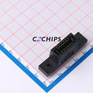 EC10P03BK-0000 Gold Finger Connector P=2.54mm Connector ( Connector Type: EDGE SLOT )( Pitch: 2.54mm )( Total PIN Count: 10P ) - Product Image 1