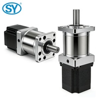 Moteur pas à pas hybride Nema 23 avec réducteur planétaire, pas de 1,8°, haute précision, DC 12V-48V