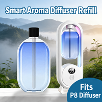 Diffuseur d'arômes intelligent, vaporisateur automatique d'huiles essentielles avec minuterie, diffuseur de parfum pour la maison rechargeable par USB