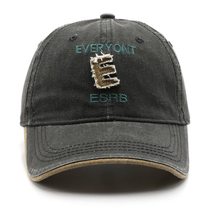 หมวกแก๊ปปักลายตัวอักษรแบบเรโทรสั่งทำได้  สำหรับทุกเพศ เหมาะสำหรับการเดินทางกลางแจ้ง ป้องกันแสงแดดและรังสียูวี - Product Image 2