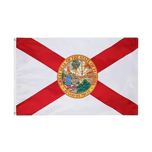 3x5 Digital Printing State of Florida Flag Promotion 100D Polyester Waterproof State Florida Flag