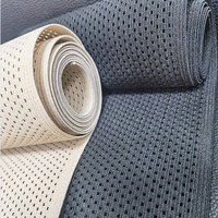 Sangle en toile à mailles respirante en nylon, confortable, à maintien ferme, avec perforations, motif chevrons, pour extensibilité abdominale